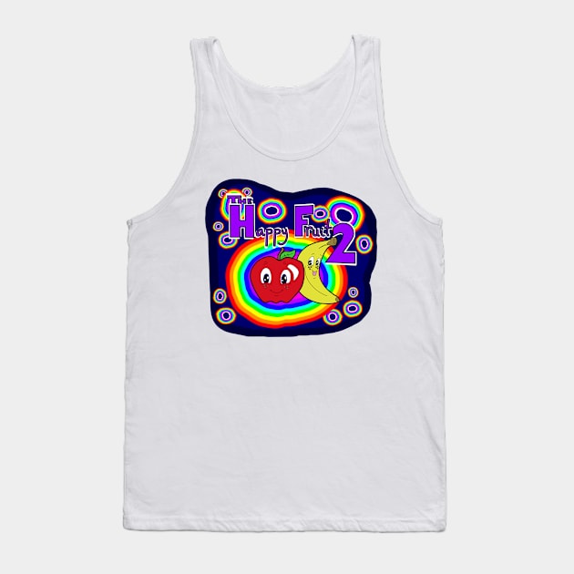 The Happy Fruit Rainbow Tank Top by RockyHay